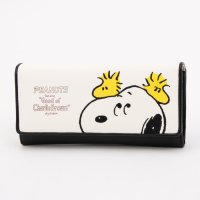 PEANUTS/ピーナッツ PEANUTS スヌーピー ひょっこり刺繍 長財布/508018041