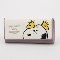 PEANUTS/ピーナッツ PEANUTS スヌーピー ひょっこり刺繍 長財布/508018041