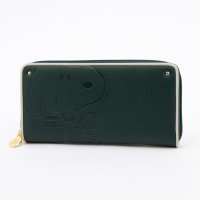 PEANUTS/ピーナッツ PEANUTS スヌーピー 型押し ラウンドファスナー 長財布/508018044