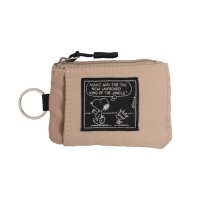 PEANUTS/ピーナッツ PEANUTS スヌーピー お出かけ ダブルファスナー 小銭入れ/508018047