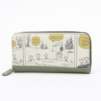 PEANUTS/ピーナッツ PEANUTS スヌーピー コミック ラウンドファスナー 長財布/508018052