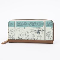 PEANUTS/ピーナッツ PEANUTS スヌーピー コミック ラウンドファスナー 長財布/508018052