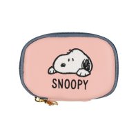PEANUTS/ピーナッツ PEANUTS スヌーピー ふわふわ刺繍 キーケース ミニポーチ/508018056