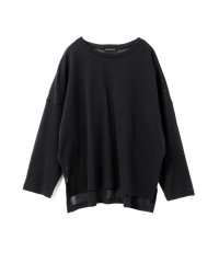 mizuiro ind/mizuiro ind メッシュロングスリーブワイドT/508018058
