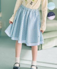 KUMIKYOKU KIDS/【150－160cm】フラワーパッチワークスカート/508018083