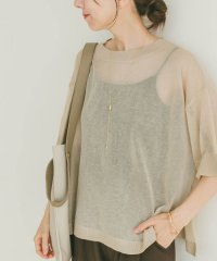 ITEMS URBAN RESEARCH/シアーハンソデニットプルオーバー/508018123