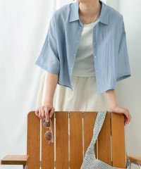 ITEMS URBAN RESEARCH/ドットボタンシアーシャツ/508018124