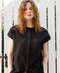 URBAN RESEARCH Sonny Label/【予約】『WEB限定』バンドカラーコットンレースシャツ/508018130