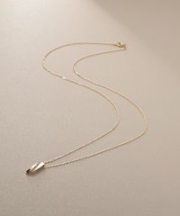 COCOSHNIK /K10ダイヤモンド シフテッドレクタングル ネックレス/508018247