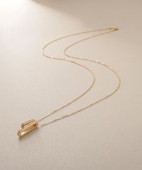 COCOSHNIK /K18ダイヤモンド ケーブルチェーンモチーフ ネックレス大/508018251