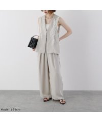 Eimee Law/エイミー ロウ Eimee Law Eimee Law セットアップ 84015S－2 ベスト+ワイドパンツ Vネック/508018312