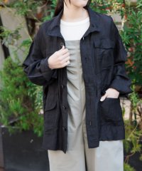 URBAN RESEARCH DOORS/FORK&SPOON　リネン混シャツブルゾン/508018380