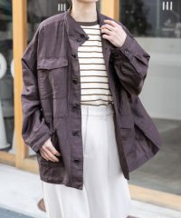 URBAN RESEARCH DOORS/FORK&SPOON　リネン混シャツブルゾン/508018380