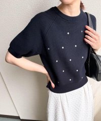 URBAN RESEARCH DOORS/ラメドット刺繍ニット/508018405