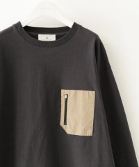 URBAN RESEARCH Sonny Label/ナイロンポケット切替ロングスリーブTシャツ/508018483