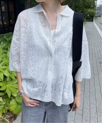 SLOBE IENA/レースニットシャツ/508018932