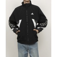 adidas/アディダス adidas メンズ ウインドフルジップ ワーディング オーバーサイズフィット ウーブン フルジップジャケット IS5146/508019128