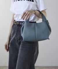 GUSCIO/グッシオ GUSCIO 牛革バルーン型ミニトートバッグ 軽量/508019141