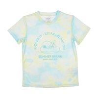 PEANUTS/ピーナッツ PEANUTS ジュニア 半袖機能Tシャツ iCOOL 遮熱UV グラフィックTシャツ タイダイ TRPN－9C41065TSG/508019206