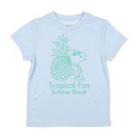 PEANUTS/ピーナッツ PEANUTS ジュニア 半袖機能Tシャツ iCOOL 遮熱UV グラフィックTシャツ トロピカル TRPN－9C41075TSG/508019209