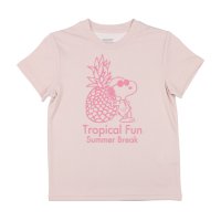 PEANUTS/ピーナッツ PEANUTS ジュニア 半袖機能Tシャツ iCOOL 遮熱UV グラフィックTシャツ トロピカル TRPN－9C41075TSG/508019210