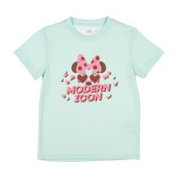 DISNEY/ディズニー Disney ジュニア 半袖機能Tシャツ iCOOL 遮熱UV グラフィックTシャツ ミニー TRDN－9C41085TSG/508019211