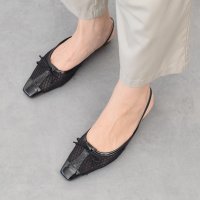 FABIO RUSCONI　/ファビオルスコーニ FABIO RUSCONI ローヒールチュールバックバンド/508019326