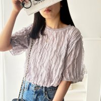 GeeRA/ジーラ GeeRA フリルカットソーTシャツ/508019360