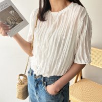 GeeRA/ジーラ GeeRA フリルカットソーTシャツ/508019360