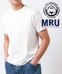 MRU/エムアールユー MRU オーガニックコットン クルーネックTシャツ 半袖 半T メンズ レディース 無地T 綿/508019375