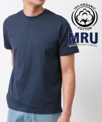 MRU/エムアールユー MRU オーガニックコットン クルーネックTシャツ 半袖 半T メンズ レディース 無地T 綿/508019375