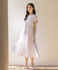 EMILYAN/エミリアン Emilyan 紫外線も怖くない！デザインワンピース【UVカット98％！接触冷感！洗濯機OK♪全方位ストレッチ♪】ハイストレッチつやポンチ・チュール/508019477