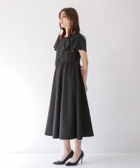 EMILYAN/エミリアン Emilyan 紫外線も怖くない！デザインワンピース【UVカット98％！接触冷感！洗濯機OK♪全方位ストレッチ♪】ハイストレッチつやポンチ・チュール/508019477
