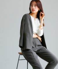 EMILYAN/エミリアン Emilyan UV CUT・速乾・接触冷感・ストレッチ・洗濯機可・軽量【ラフなのに さりげなくキマる】カルゼワッシャー・カラーレスジャケット＆テー/508019478