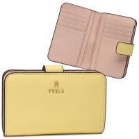 FURLA/フルラ FURLA 二つ折り財布 カメリア イエロー ベージュ レディース FURLA WP00314 ARE000 3789S/508019749