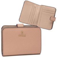FURLA/フルラ FURLA 二つ折り財布 カメリア ミニ財布 ブラウン ベージュ レディース FURLA WP00315 ARE000 3790S/508019754