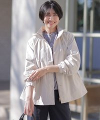 J.PRESS LADIES/【撥水・洗える】Artirosa テントライン ショート丈 コート/508020202