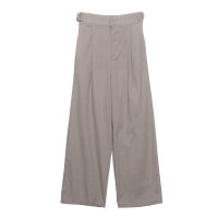 hunch/ハンチ hunch リネン混キャンパスウェストベルトパンツ/507188723