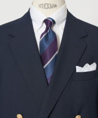 green label relaxing/GLR シルク2 8.0cm ストライプ3 ネクタイ/507810500