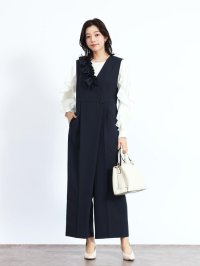FENNEL/フェンネル FENNEL アシンメトリーフリルオールインワン/507877826