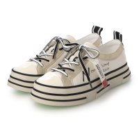 Noubel Voug Relax/ヌーベル ヴォーグ リラックス Noubel Voug Relax ローカット 厚底 ラベル スニーカー/507887960