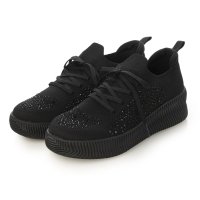 Gomu56/ゴムゴム Gomu56 厚底 軽量 キラキラ ニットスニーカー/507888643