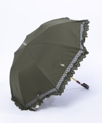 POLO RALPH LAUREN(umbrella)/POLO RALPH LAUREN  ポロ ラルフローレン 晴雨兼用日傘 エンブフリル ポロポニー 遮光 遮熱 UV 折りたたみ傘 楽折/507891037