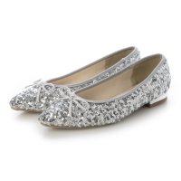 SoLeVie/ソルヴィー SoLeVie ポインテッドトゥリボンフラットシューズ/507898039