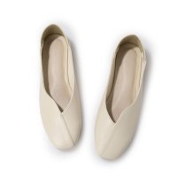 SoLeVie/ソルヴィー SoLeVie Vカットアシンメトリーフラットシューズ/507898040