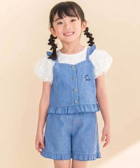 Noeil aime BeBe/【お揃い】リップストップ・ダンガリービスチェ+パンツセットアップ(90~130c/508009326