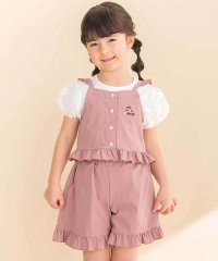 Noeil aime BeBe/【お揃い】リップストップ・ダンガリービスチェ+パンツセットアップ(90~130c/508009326