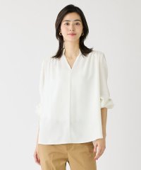 I.T.'S. international/バックサテンスタンドカラーブラウス/508016451