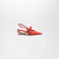 ALM./FLORA LEATHER MULES/508017370