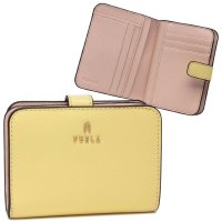 FURLA/フルラ FURLA 二つ折り財布 カメリア ミニ財布 イエロー ベージュ レディース FURLA WP00315 ARE000 3789S/508019753